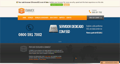 Desktop Screenshot of emmex.com.br
