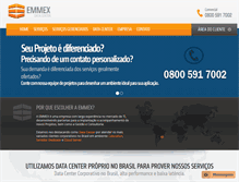 Tablet Screenshot of emmex.com.br